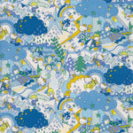 What a cute print! This Liberty fabric was created to commemorate Hello Kitty's 45th anniversary and was a Japan-exclusive release.