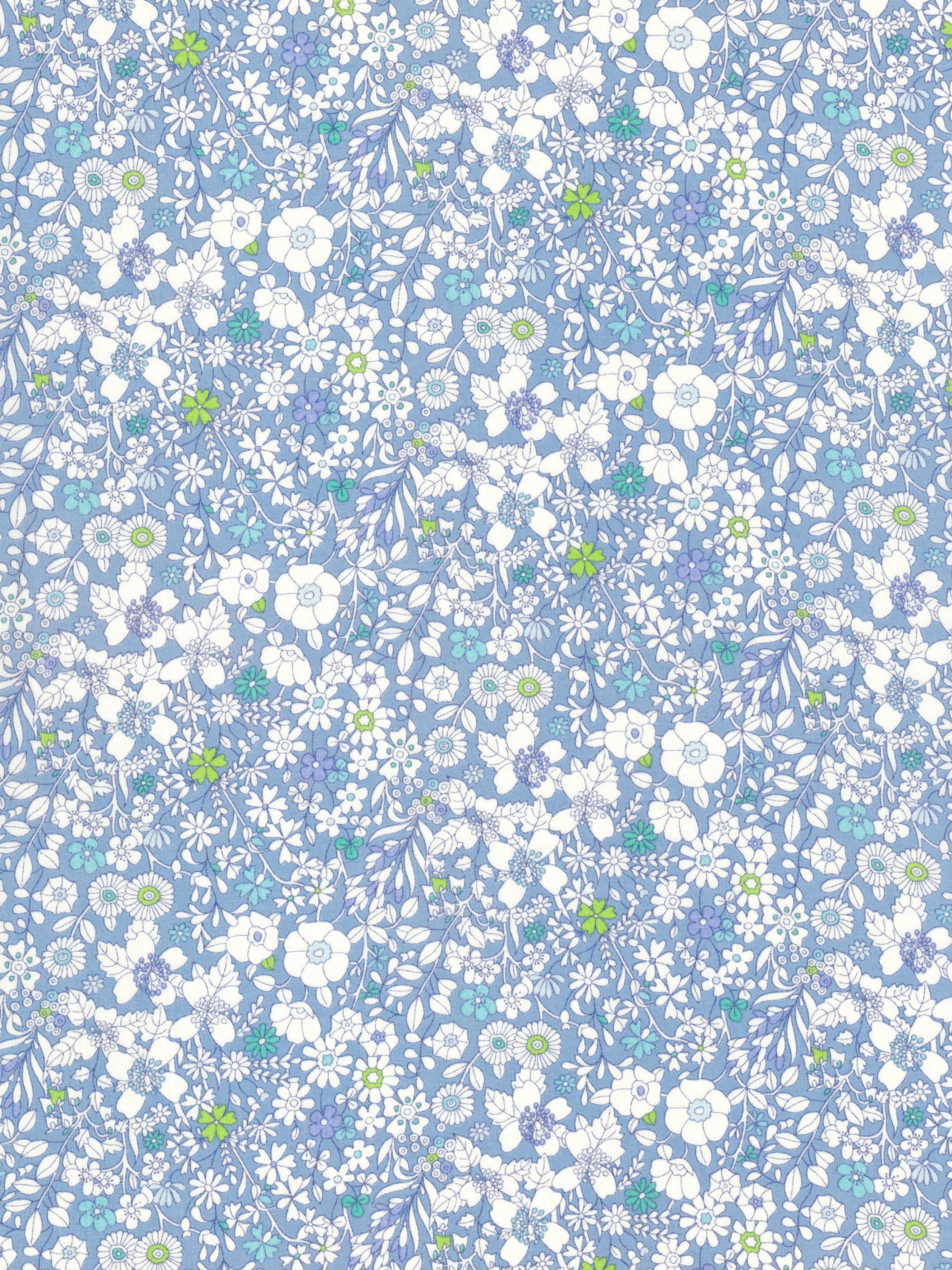 This pretty pale blue June's Meadow was from the Liberty Japan Summer 2013 collection.