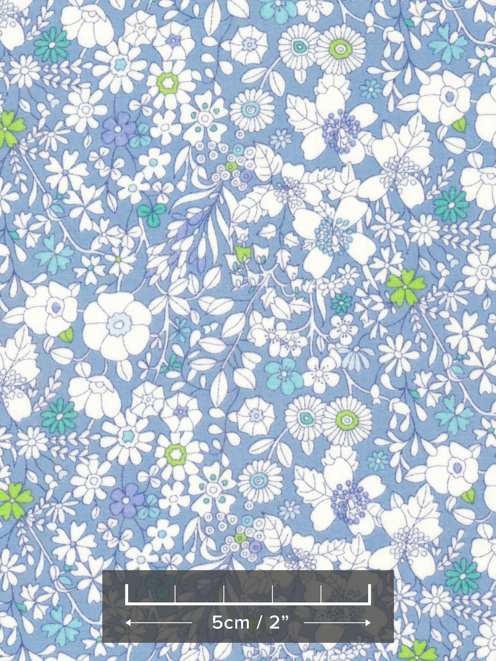 This pretty pale blue June's Meadow was from the Liberty Japan Summer 2013 collection.