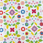 Minty is a rare Liberty print, and this colourway is from the early 2000s. Whimsical florals in sunlit colours give it an airy and cheerful charm.
