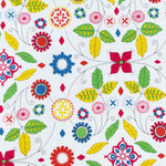 Minty is a rare Liberty print, and this colourway is from the early 2000s. Whimsical florals in sunlit colours give it an airy and cheerful charm.