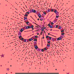 This star-studded Liberty pattern features hand-painted sequin flowers scattered across a pink background, inspired by flapper dresses of the 1920s.

Please note the fabric is printed and not embellished with actual sequins.